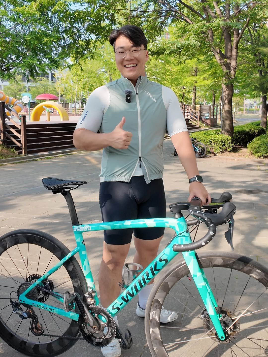 Photo shared by 0.1통라이더 on June 06, 2025 tagging @lameda_korea.