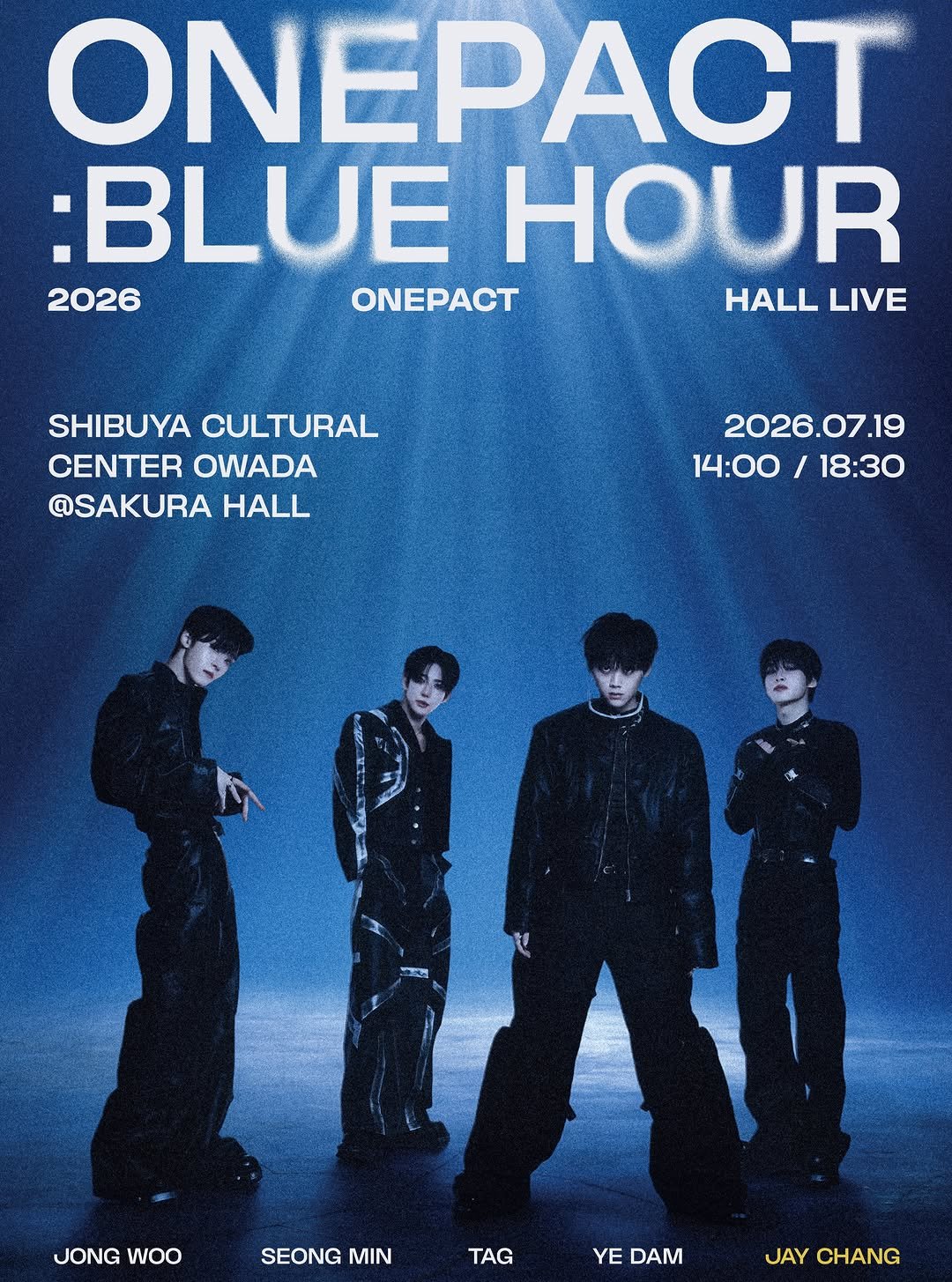 0nepact 게시물 이미지: 2026 ONE PACT HALL LIVE [ONE PACT : BLUE...