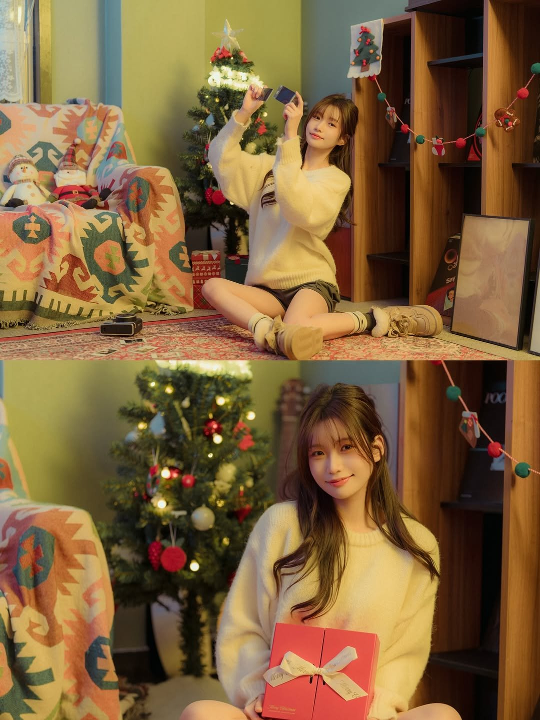 Photo shared by 이로아 on December 08, 2025 tagging @greenstudio__official. May be an image of text.