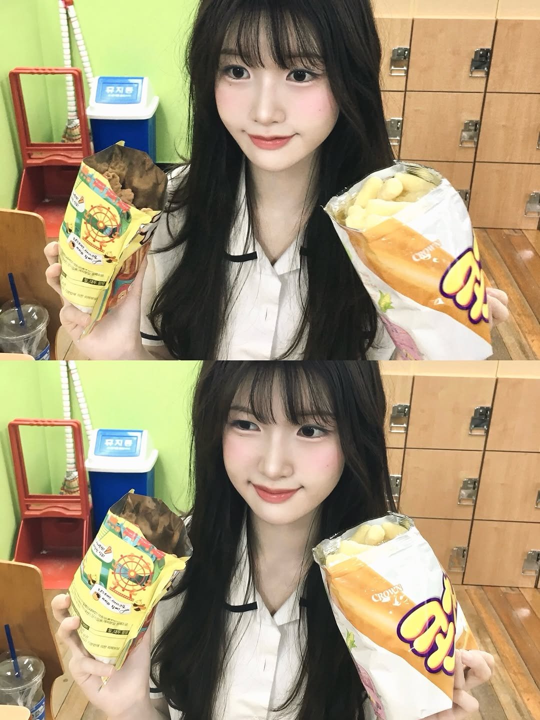 Photo by 이로아 on July 25, 2025. May be an image of 2 people and text.