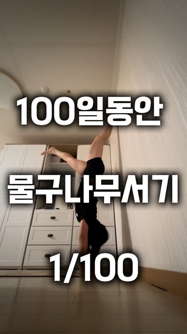 0xx_ul 게시물 이미지: 새해 목표가 다들 뭐에요?!!->전 물구나무랍니다...