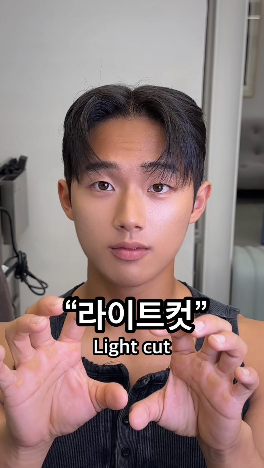 10.9ys 게시물 이미지: #라이트컷 으로 막grr차탈게요🙃
☑️곱슬머리도 가능한 라이트컷 ! 습한 날씨...