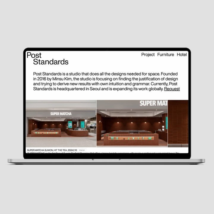 12345studio 게시물 이미지: A website for Post...