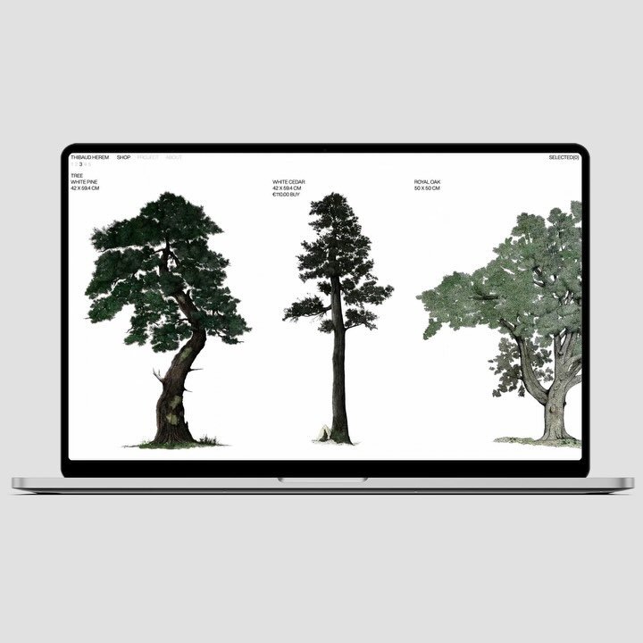 12345studio 게시물 이미지: A website for Thibaud Herem
🔗...