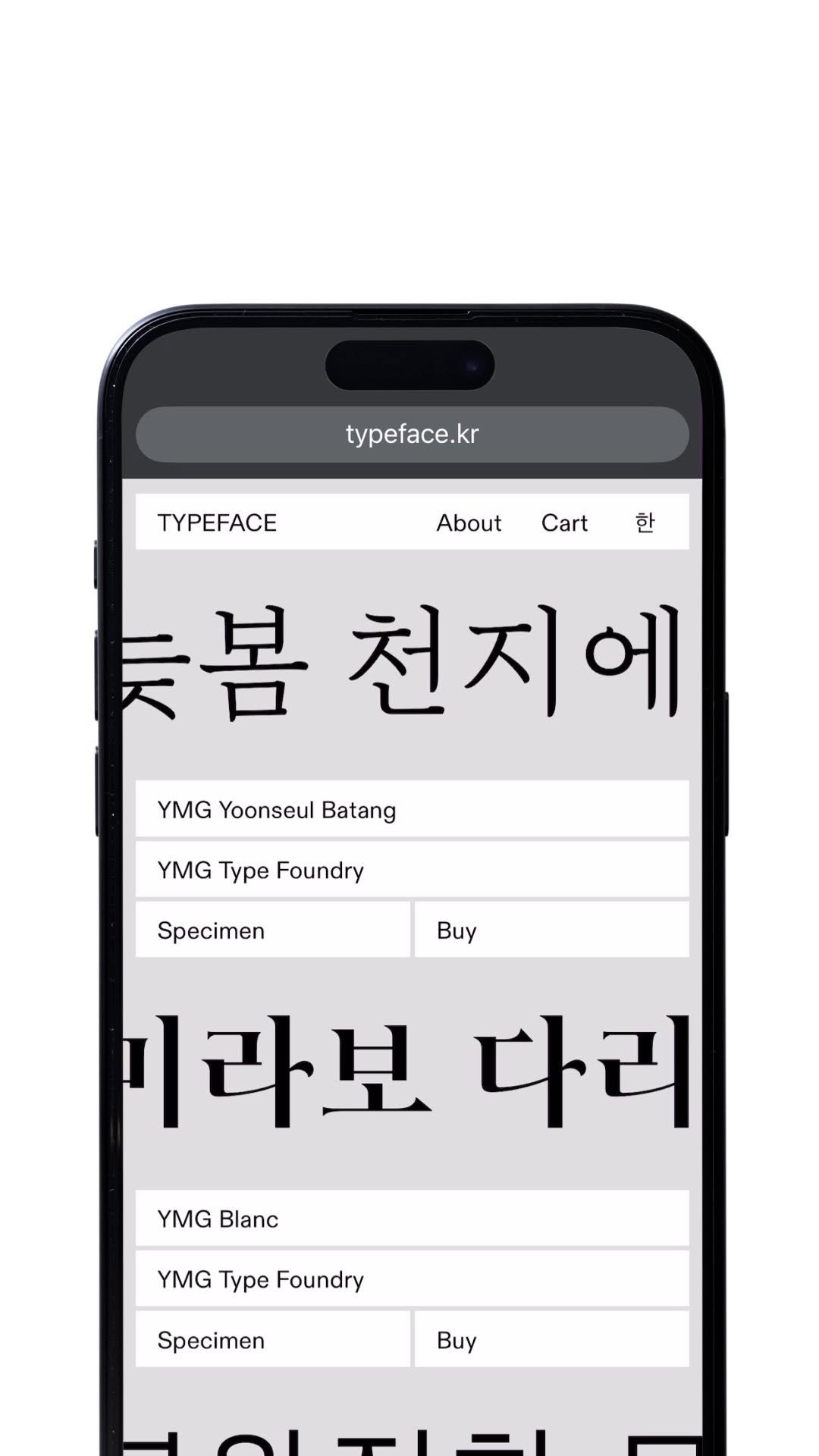 12345studio 게시물 이미지: A website for TYPEFACE 
🔗...