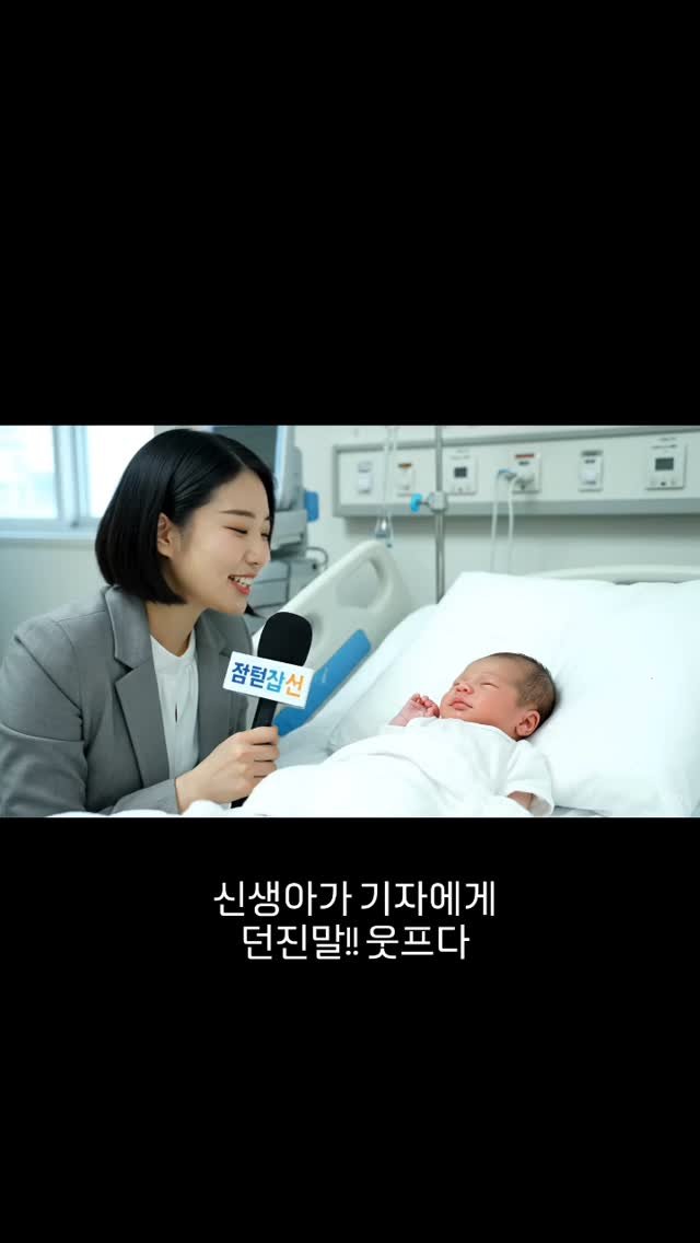 1boonnews 게시물 이미지: 한번 만들어봤는데 만들고 보니 웃프다 ㅠㅠ 
#ai영상 #신생아 #ai아기