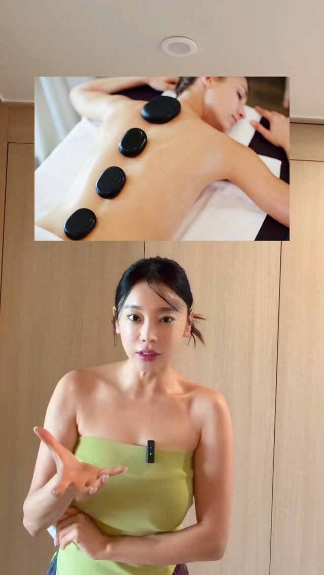 1evely1 게시물 이미지: 여러분 진짜 천연원석 돌을 은은하게 데워서 집에서 전신 관리 하실 수 있는 방법...
