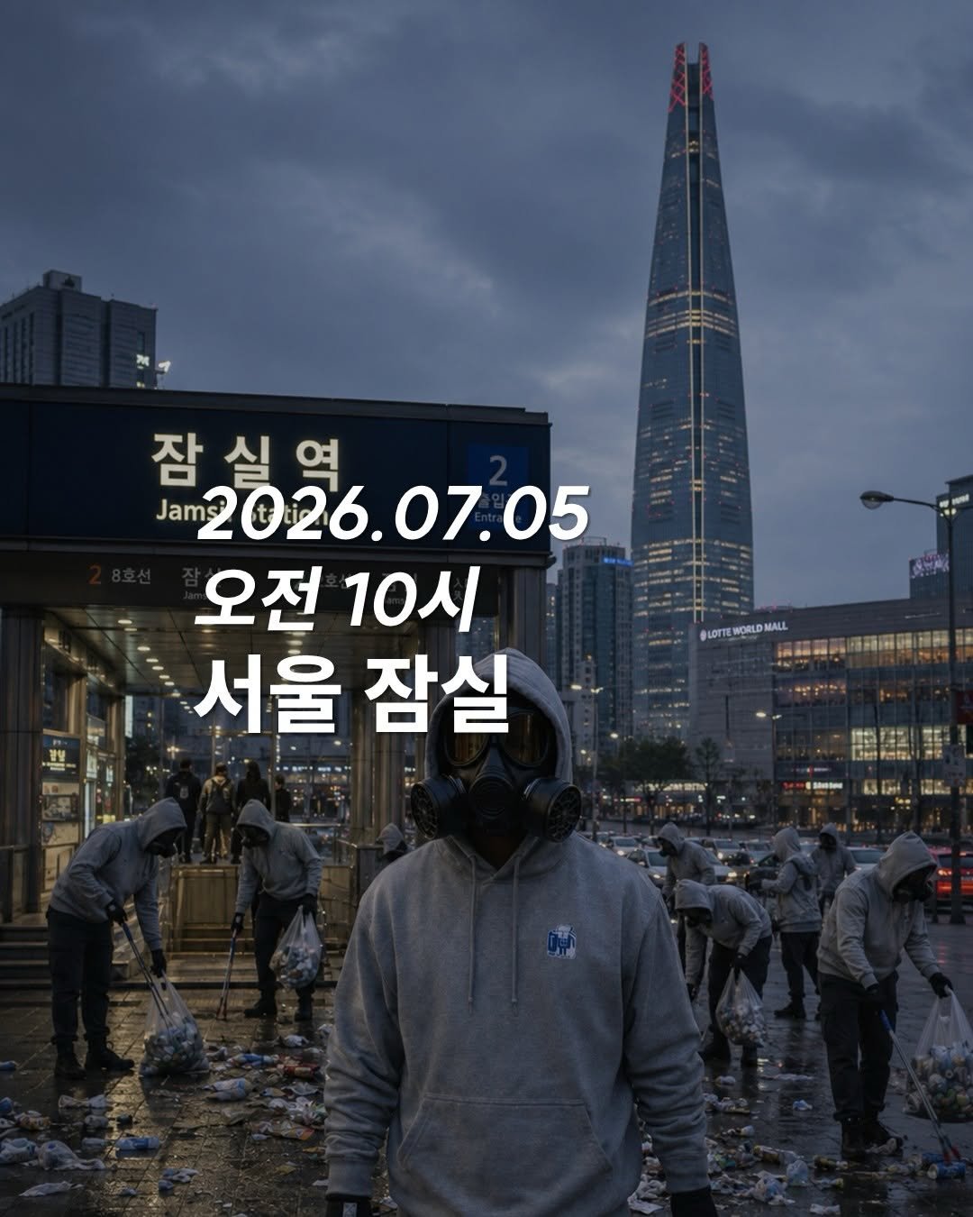 1trash1follow 게시물 이미지: 제보가 쏟아져요.
정말 많은 사람이
일하고
생활하고
즐기는곳 ‘잠실’

사람이 많은...