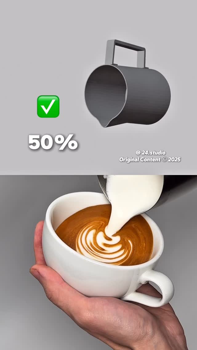 24.studio__ 게시물 이미지: How to wiggle for latte art?

Most beginners...