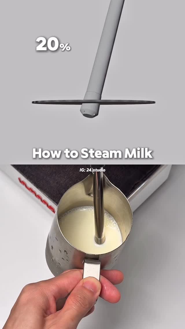 24.studio__ 게시물 이미지: Always failing at steaming milk?
I have posted...