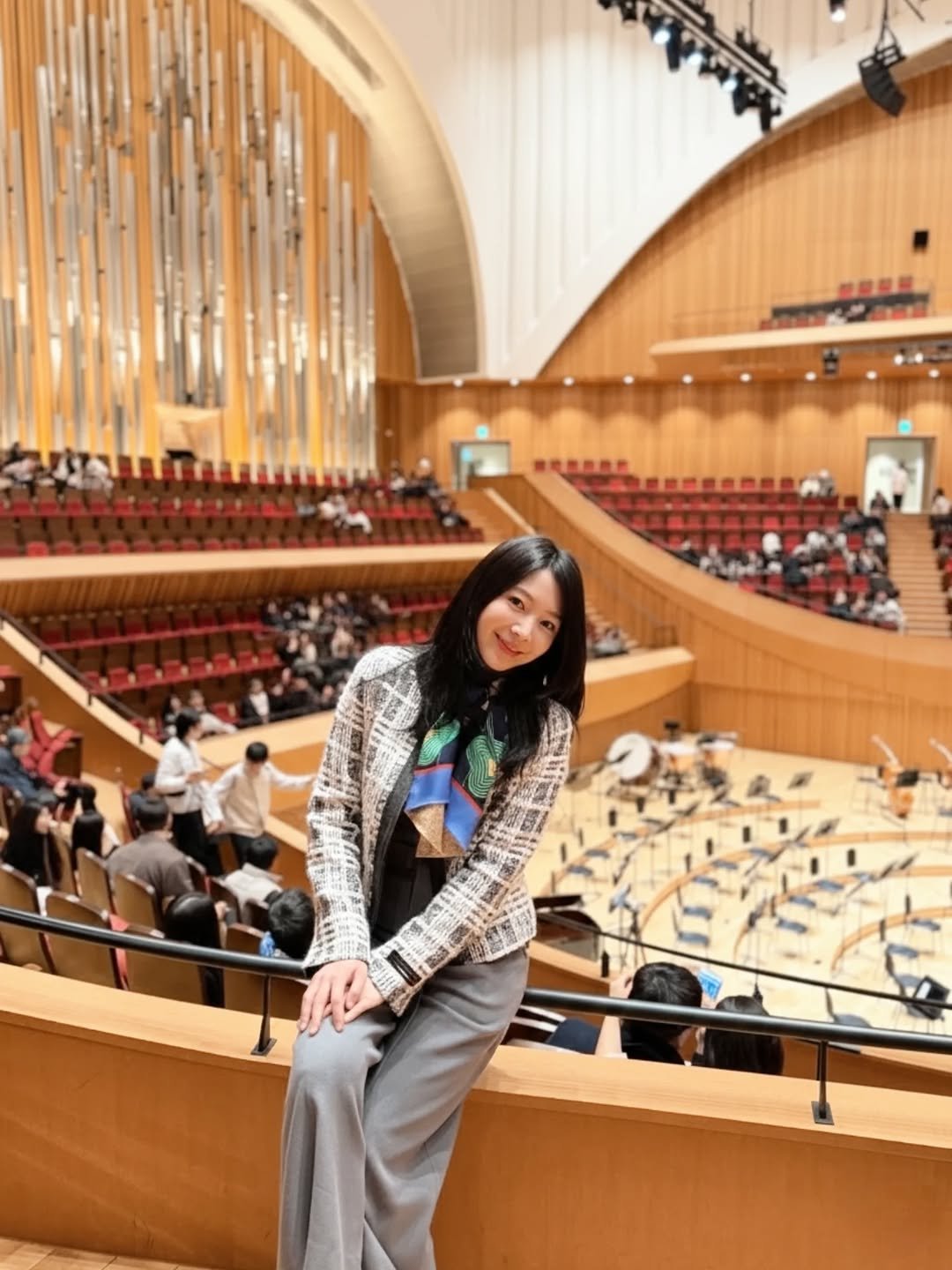 Photo shared by 고서연 on February 20, 2026 tagging @lotteconcerthall, and @hyunmae_stro. May be an image of text.
