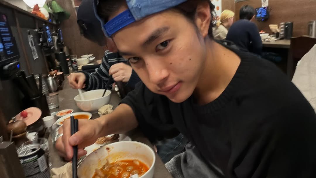 Photo by 홍태준 TaeJun on February 01, 2026. May be an image of ramen, spaghetti and text.