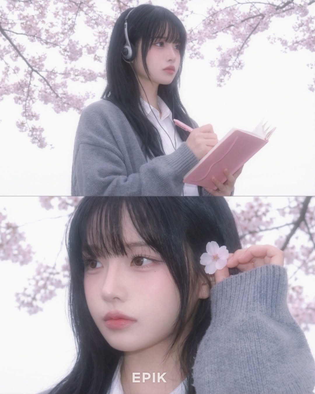 Photo shared by 강비 on March 18, 2026 tagging @epikapp.kr. May be an image of one or more people, hair and text that says 'EPIK'.