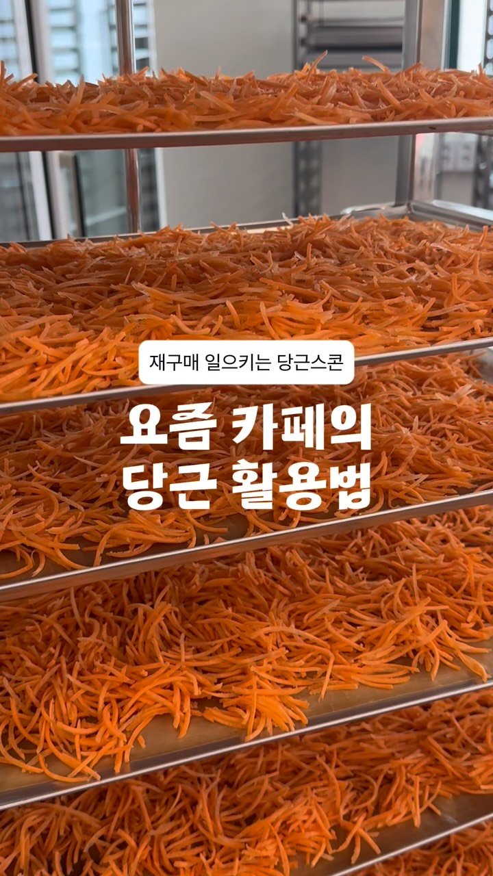 3x_sweets 게시물 이미지: 오도독꿀당근스콘 최애이신 분들 계실까요?
또는 궁금한 분들 계실까요?
댓글에 ‘🥕’...