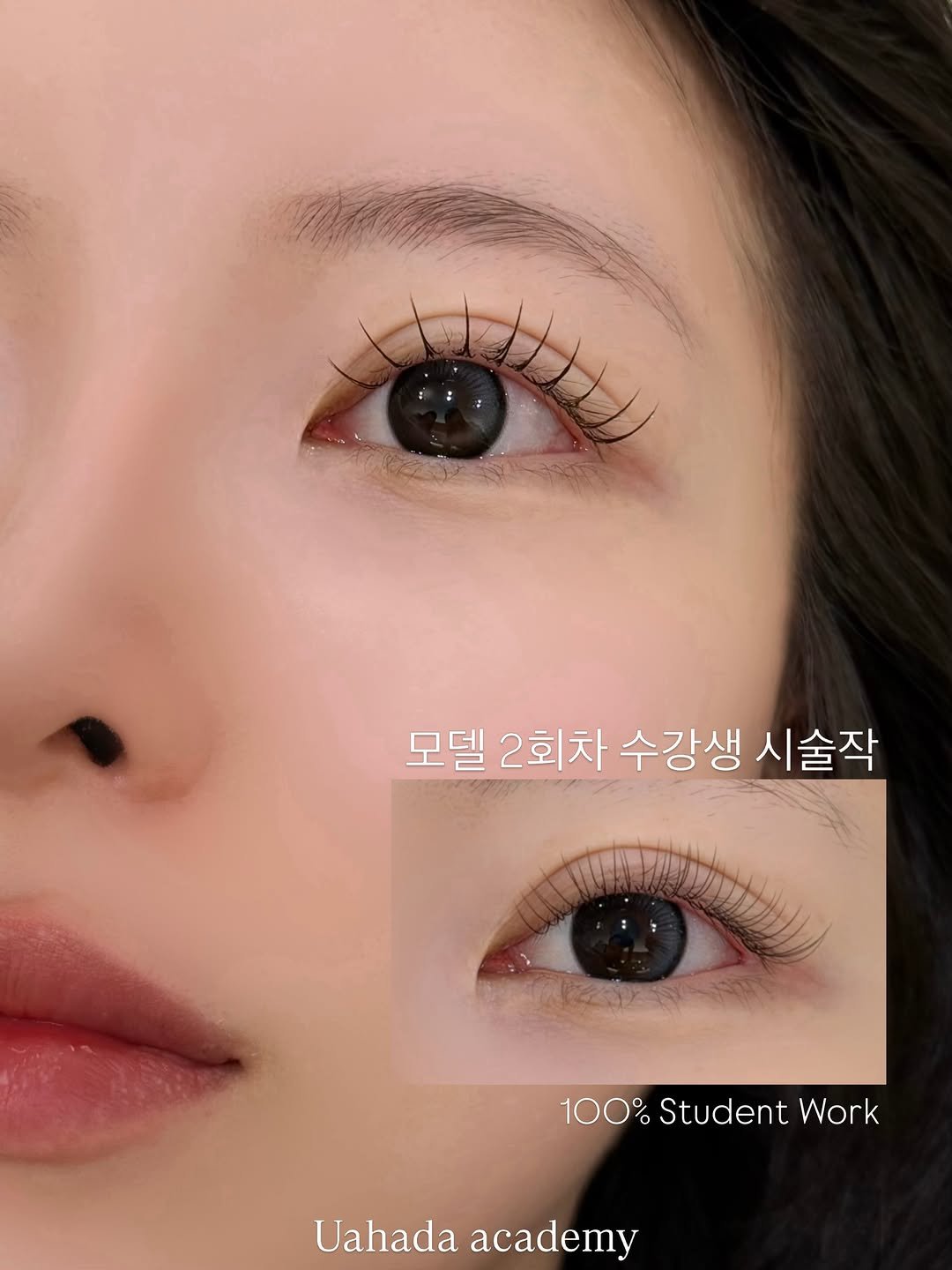 53k_s 게시물 이미지: 핀셋이 처음이던 우아하다 수강생분들이
모델 1-2회차부터 제 도움 없이도
혼자...