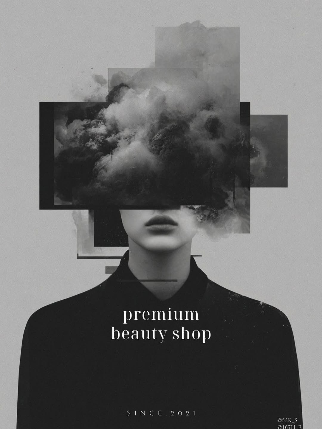 Photo by 속눈썹수강 속눈썹연장수강 광주속눈썹 디자인연장수강 광주속눈썹수강 우아하다 원장 on April 20, 2026. May be a black-and-white image of poster and text that says 'premium beauty shop SINCE.202 202 SINCE @53K_5'.