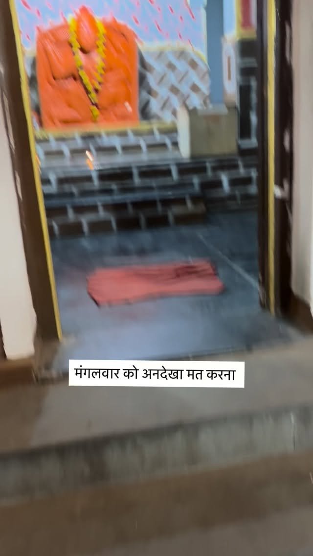 56_bhog_shaukeen 게시물 이미지: आज मंगलवार है, बजरंगबली को अनदेखा मत करना...