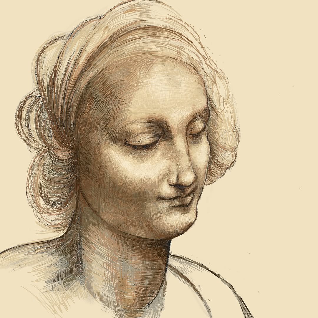 598 게시물 이미지: I sketched this piece on the iPad last month...