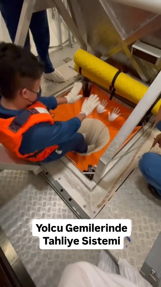 60saniyedebilimm 게시물 이미지: Yolcu gemilerinde MES (Marine Evacuation...
