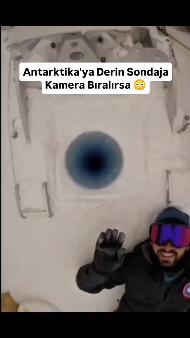 60saniyedebilimm 게시물 이미지: Doğu Antarktika'da bir sondaj deliğine...