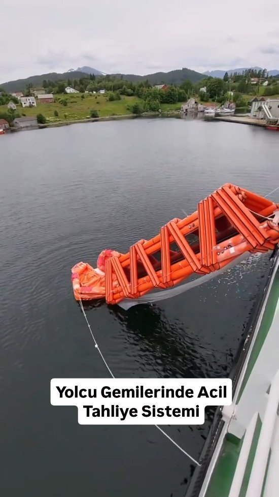 60saniyedebilimm 게시물 이미지: Yolcu gemilerinde MES (Marine Evacuation...