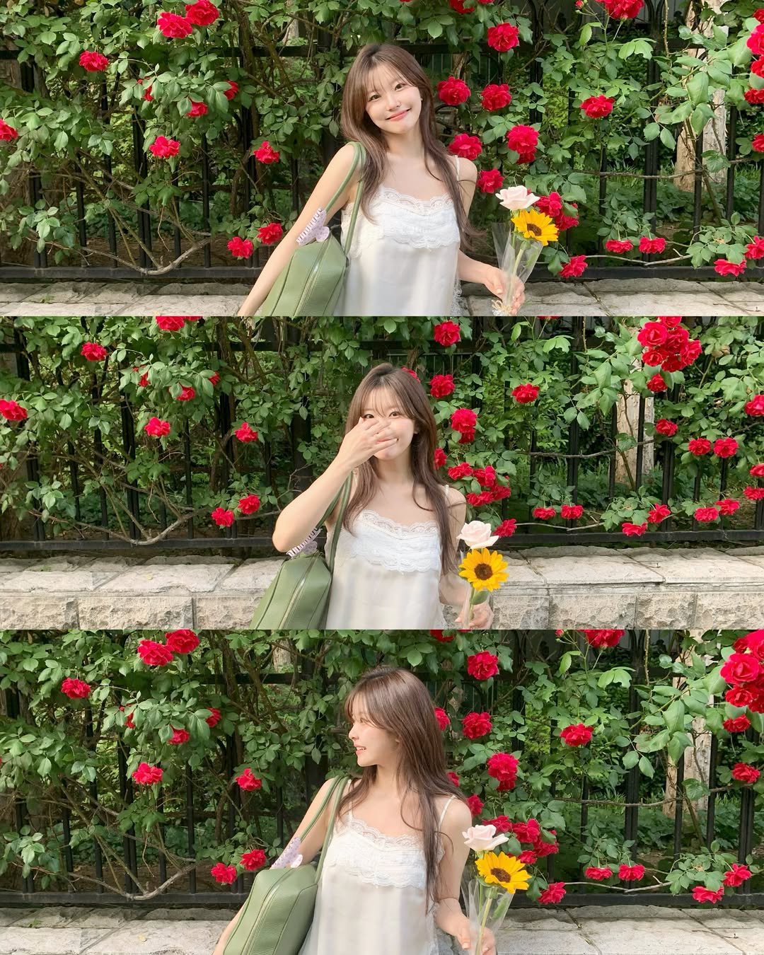 610_nana 게시물 이미지: #협찬
장미 천국..❤️
.
샵사이다에서 여름 코디 했어요!! 요 나시 넘...