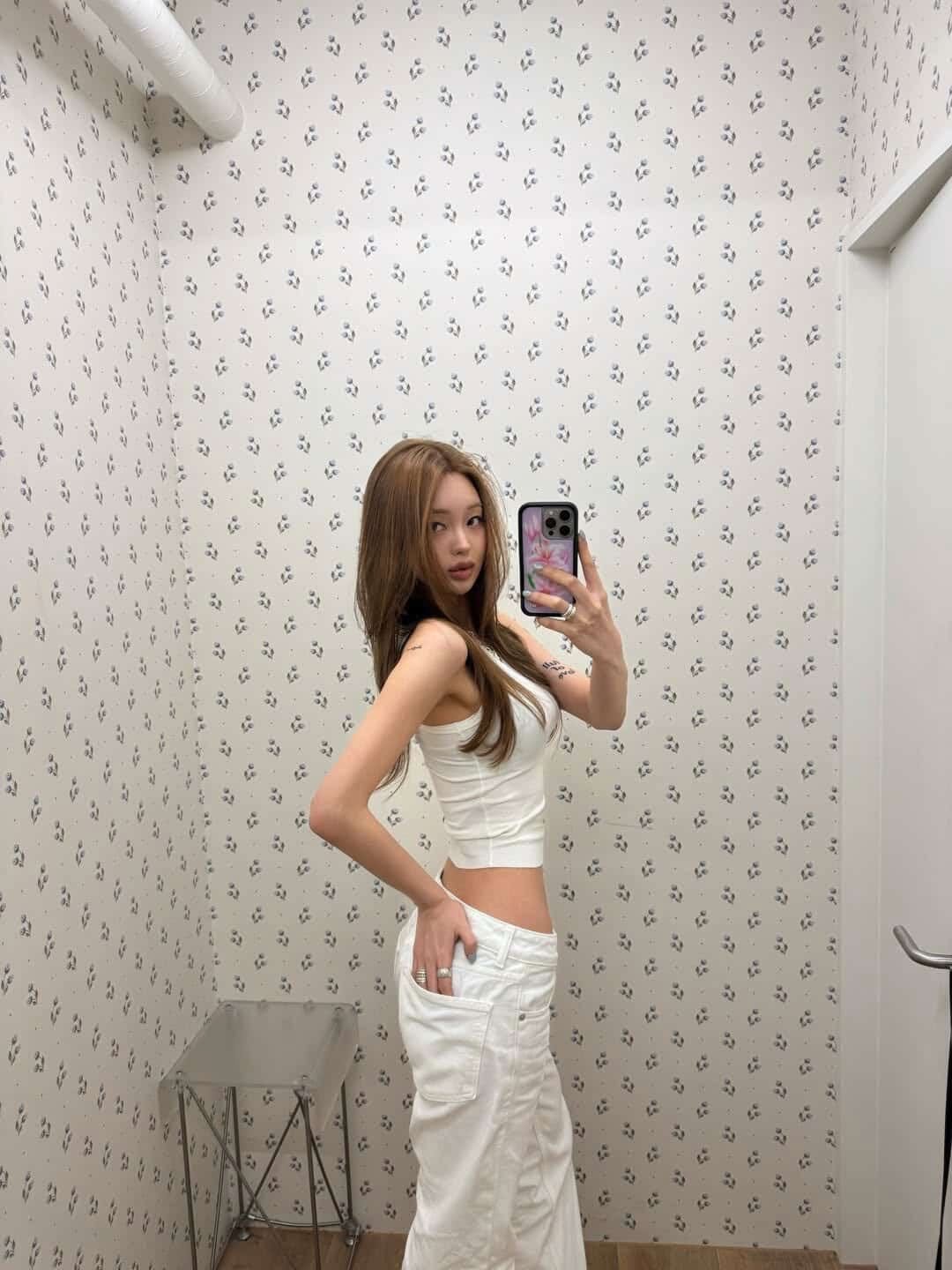 Photo shared by INNIR on April 23, 2026 tagging @innirnet, and @soilyoil. May be an image of skirt, miniskirt and text.