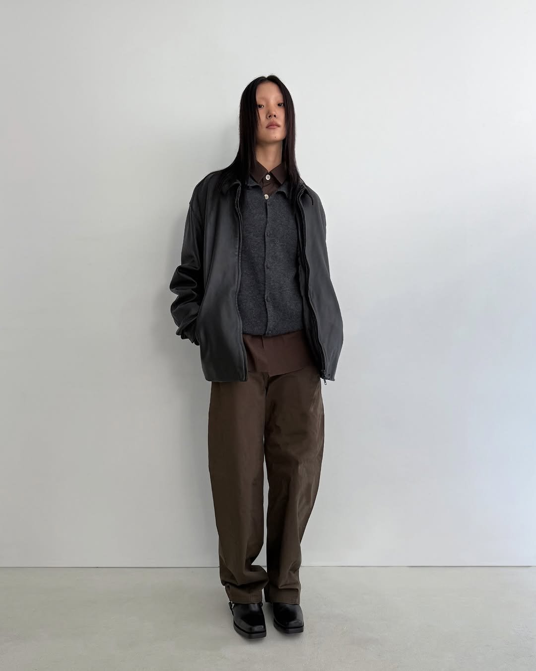 Photo shared by 8DIVISION on December 12, 2025 tagging @innirnet, @_nothingeverything, @8division_rtw, and @seasalt.contact. May be an image of overcoat, duffle coat, jacket, parka and text.