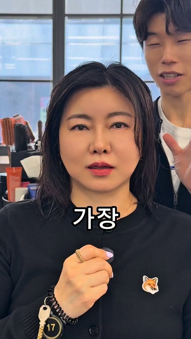 92sang_ 게시물 이미지: 앞머리 디자인과 단발 레이어드 조합이 부드러운 이미지를 만들어 줄 수...