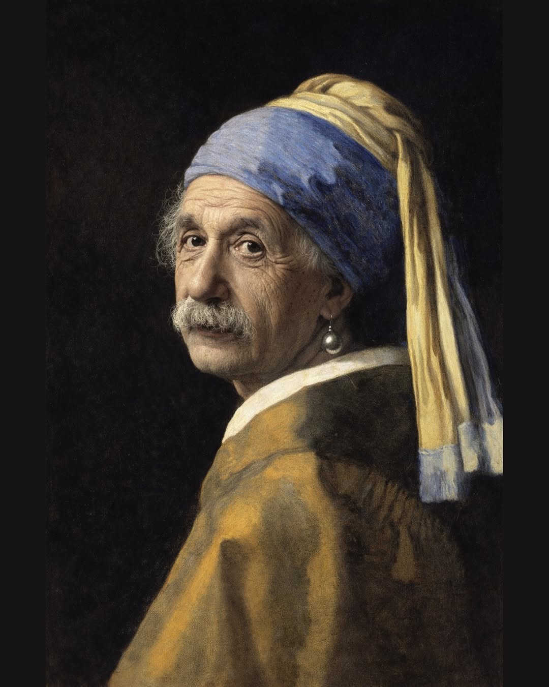 Photo by ChatGPT on December 21, 2025. May be art of head covering and text.