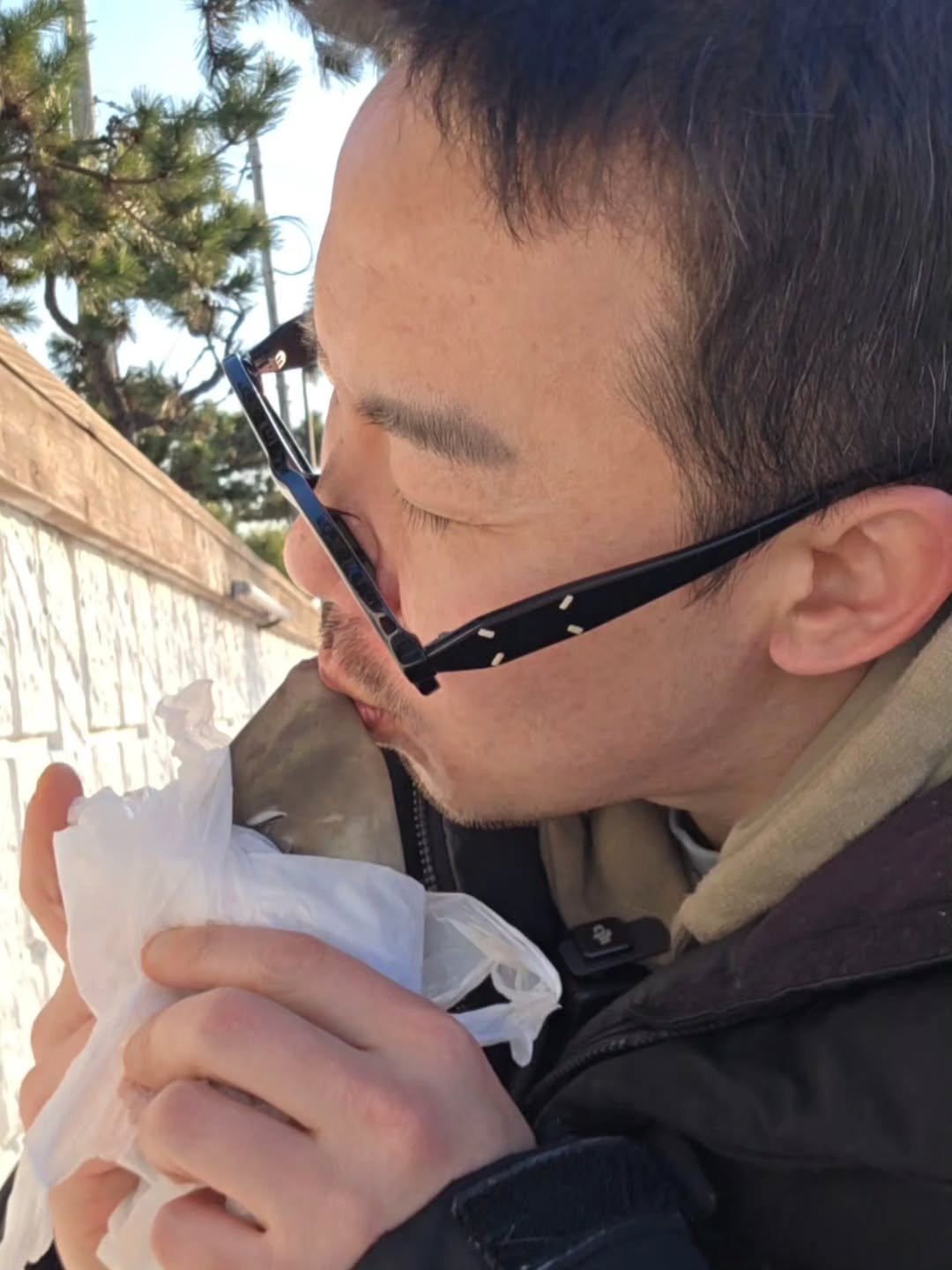 Photo by 헤헤TUBE on December 31, 2025. May be an image of parka and text.