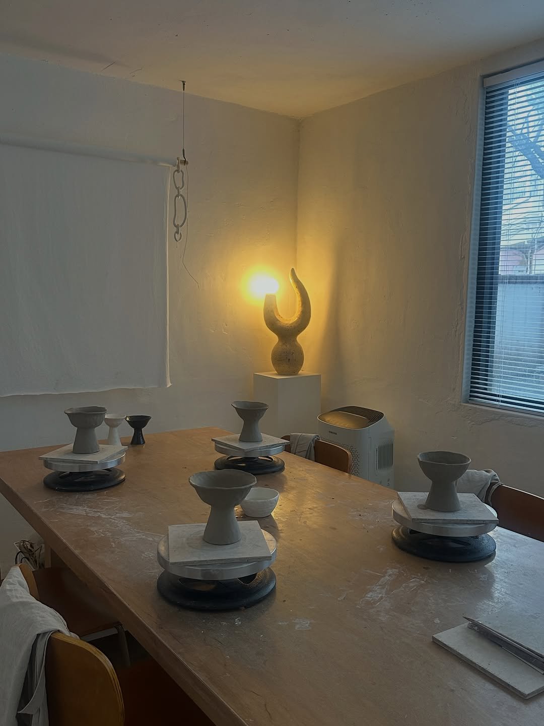 Photo by Misung on February 11, 2026. May be an image of candle holder, sculpture and bust.