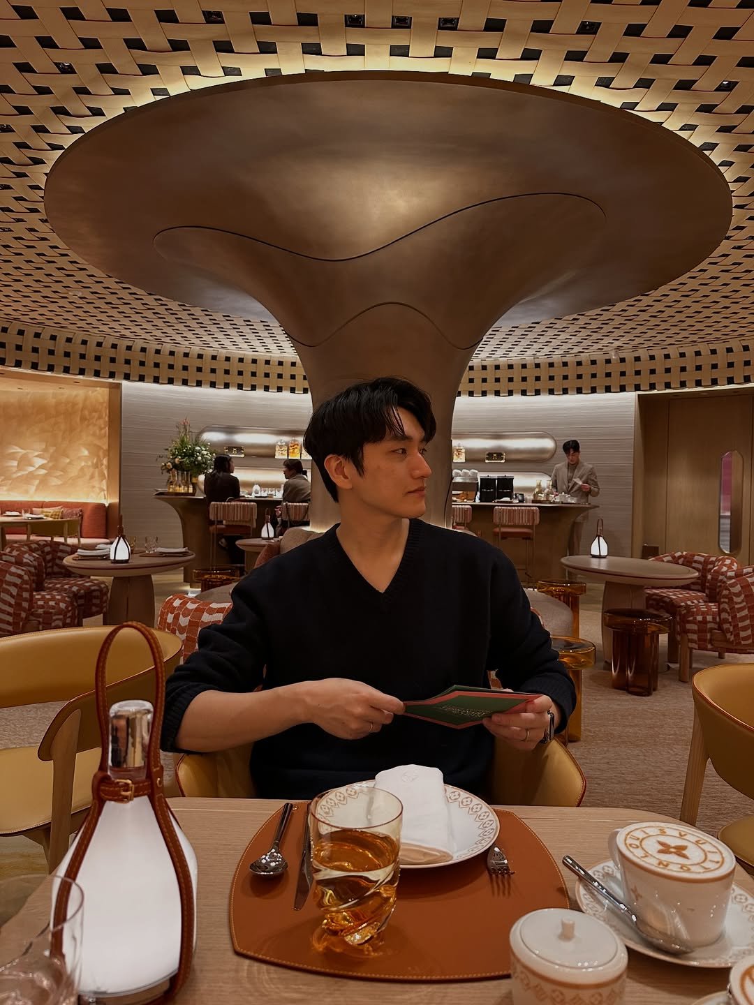 Photo by Yoontae Bang on December 13, 2025. May be an image of tea and text.