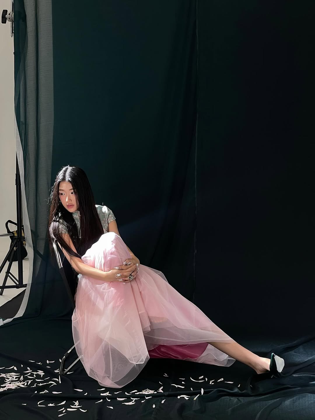 Photo by Julie 시연 on October 12, 2025. May be an image of gown, dress and text.