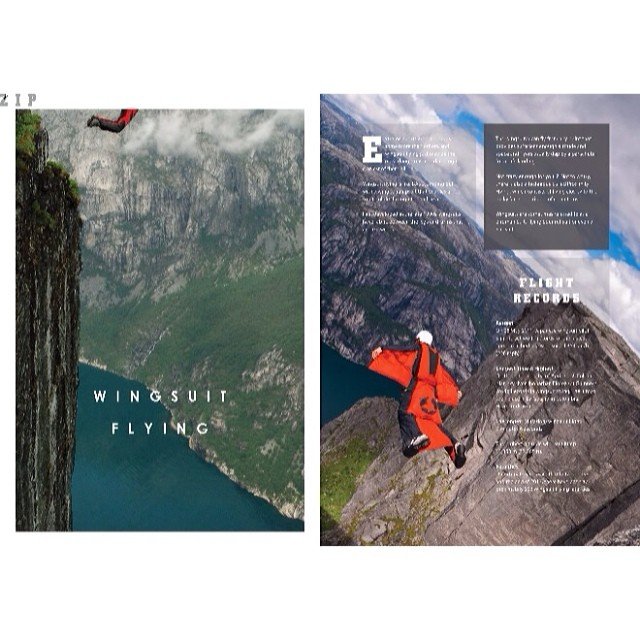 Zipmag 게시물 이미지: Wingsuit Flying! 
#extremesports #mad #sport
