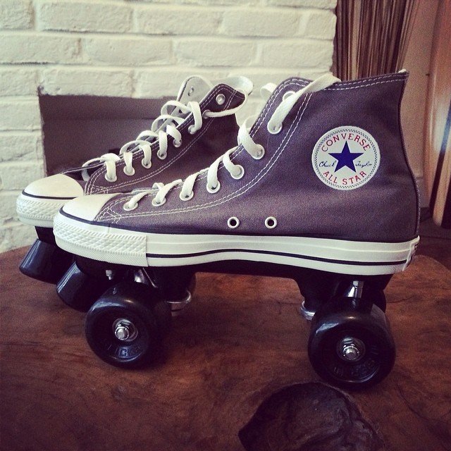 Zipmag 게시물 이미지: Custom made Converse fitted with a Playmaker...