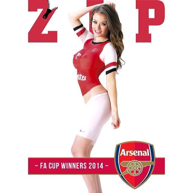 Zipmag 게시물 이미지: Arsenal FA Cup Winners 2014! @jess_impiazzi...