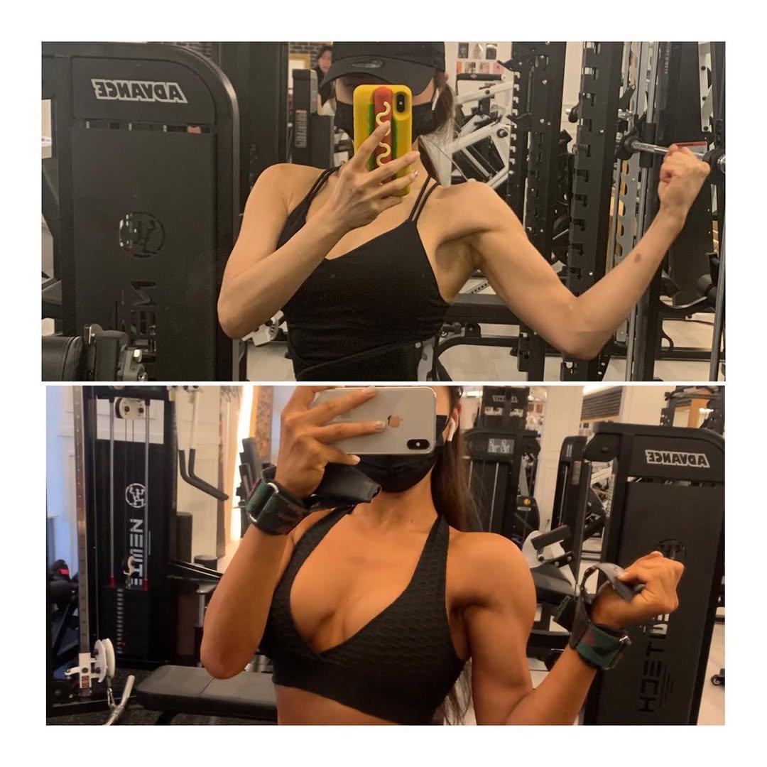 _.so._.hee 게시물 이미지: .
2019년
2021년
주 6일 웨이트+식단 / 일요일 휴식
.
내년에는 어떤...