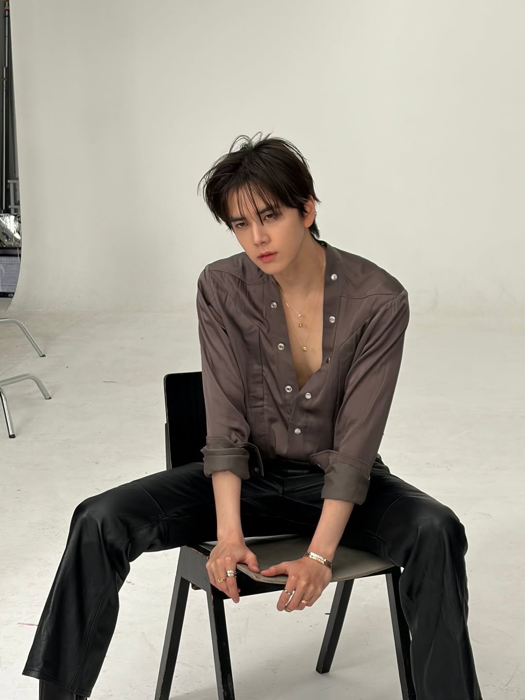 Photo by The boyz YH on March 25, 2026. May be an image of bolo tie, top and text.