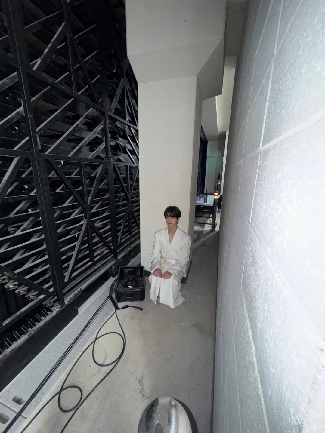 Photo by The boyz YH on December 25, 2025. May be an image of telescope and text.