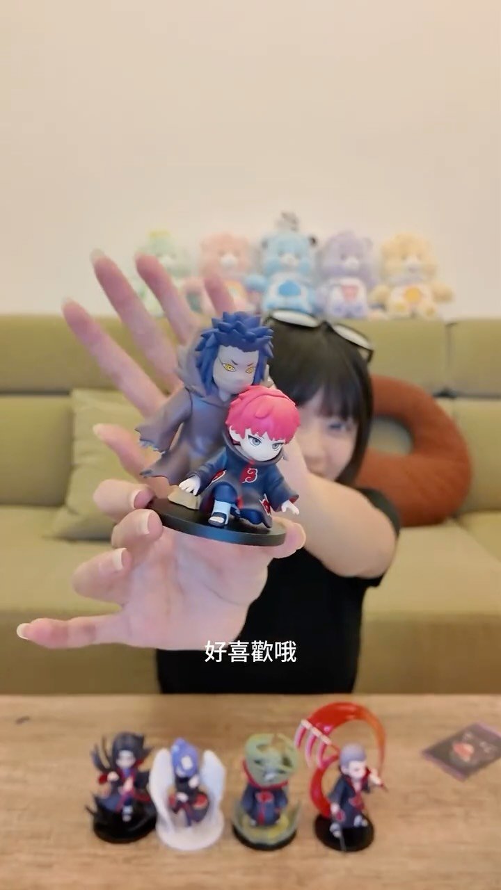 _19981005_ 게시물 이미지: 今天開箱 火影忍者曉組織😎🖤

本集感謝贊助商：我親愛的哥哥 @amiz840708...