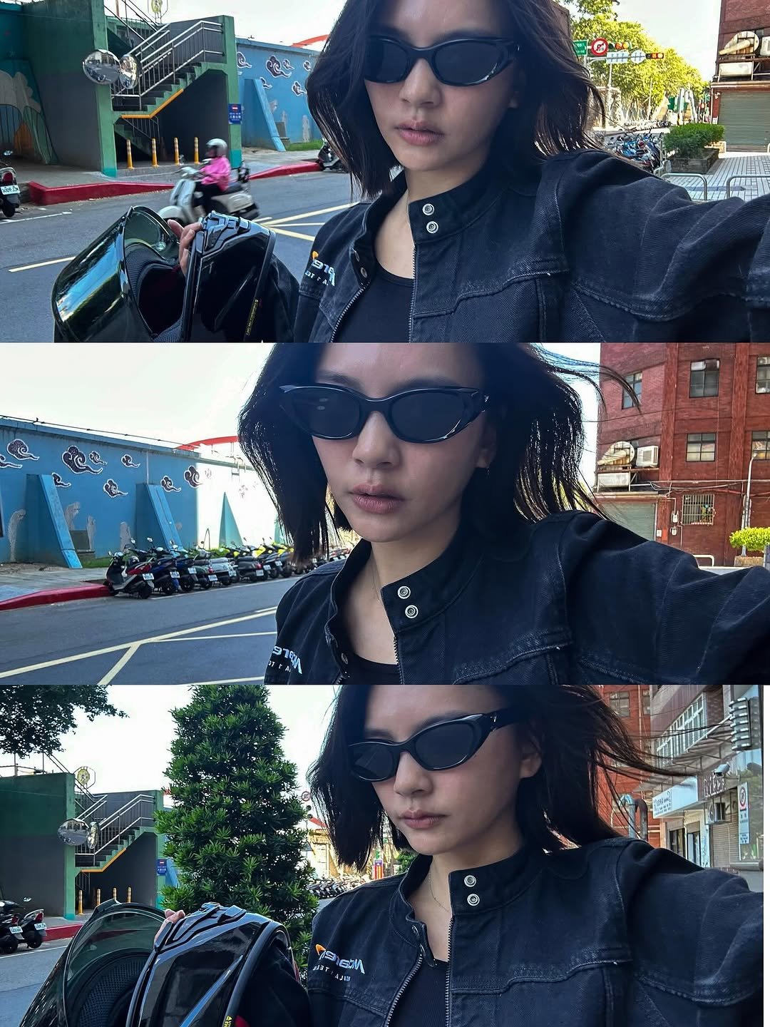 Photo by 曾珮晨 on October 19, 2025. May be an image of glasses, sunglasses and text.