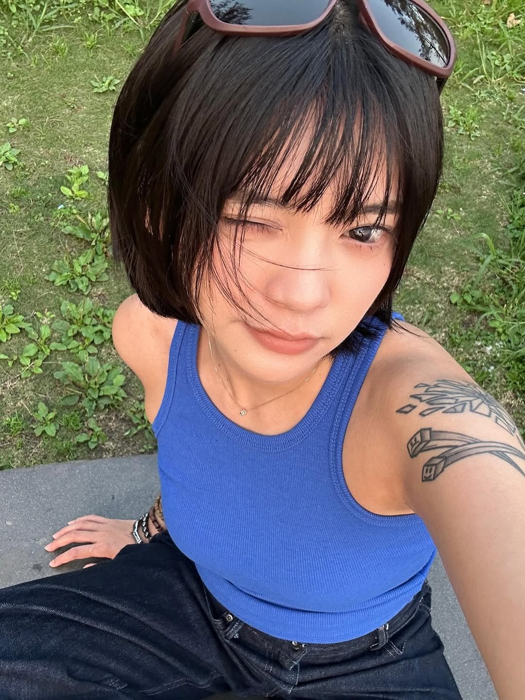 Photo by 曾珮晨 on April 10, 2026. May be a selfie of skateboard and text.