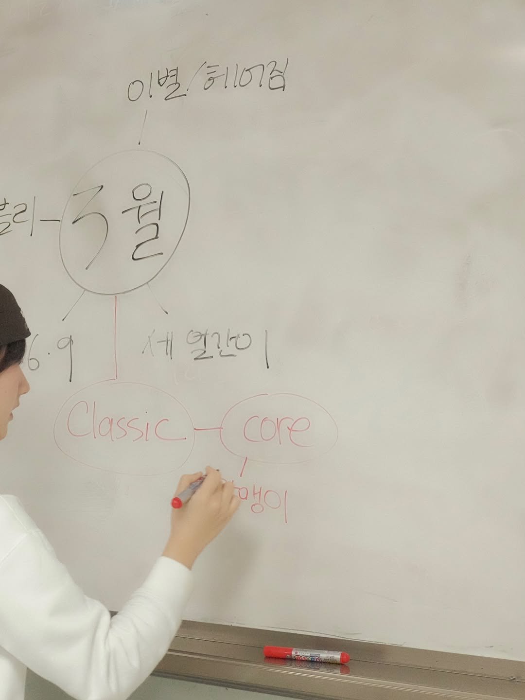 Photo by ORY : ( 빈 칸 ) 을 위한 공간 on December 19, 2025. May be an image of studying, chalk drawing and text that says '이별 이별\제110점 토어김 리3월 리 ）ち လဝ ١١١ 세일간이 열간이 Classic Classic-(core -(core core 맹이'.