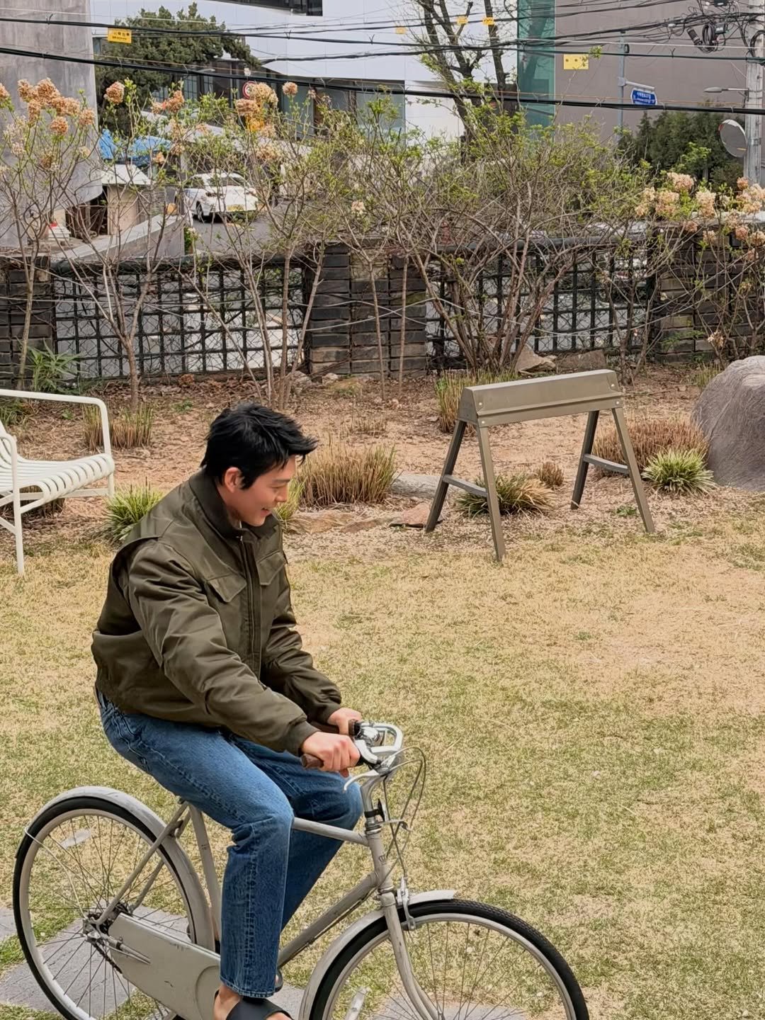 ____kimwoobin 게시물 이미지: 🚲🏉🏸#ralphlaurenpurplelabel