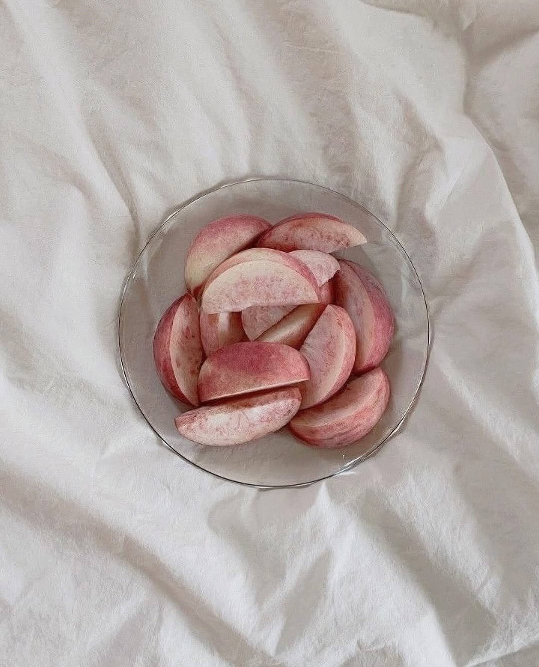 Photo by 김영은 on July 31, 2025. May be an image of apple, radish and text.