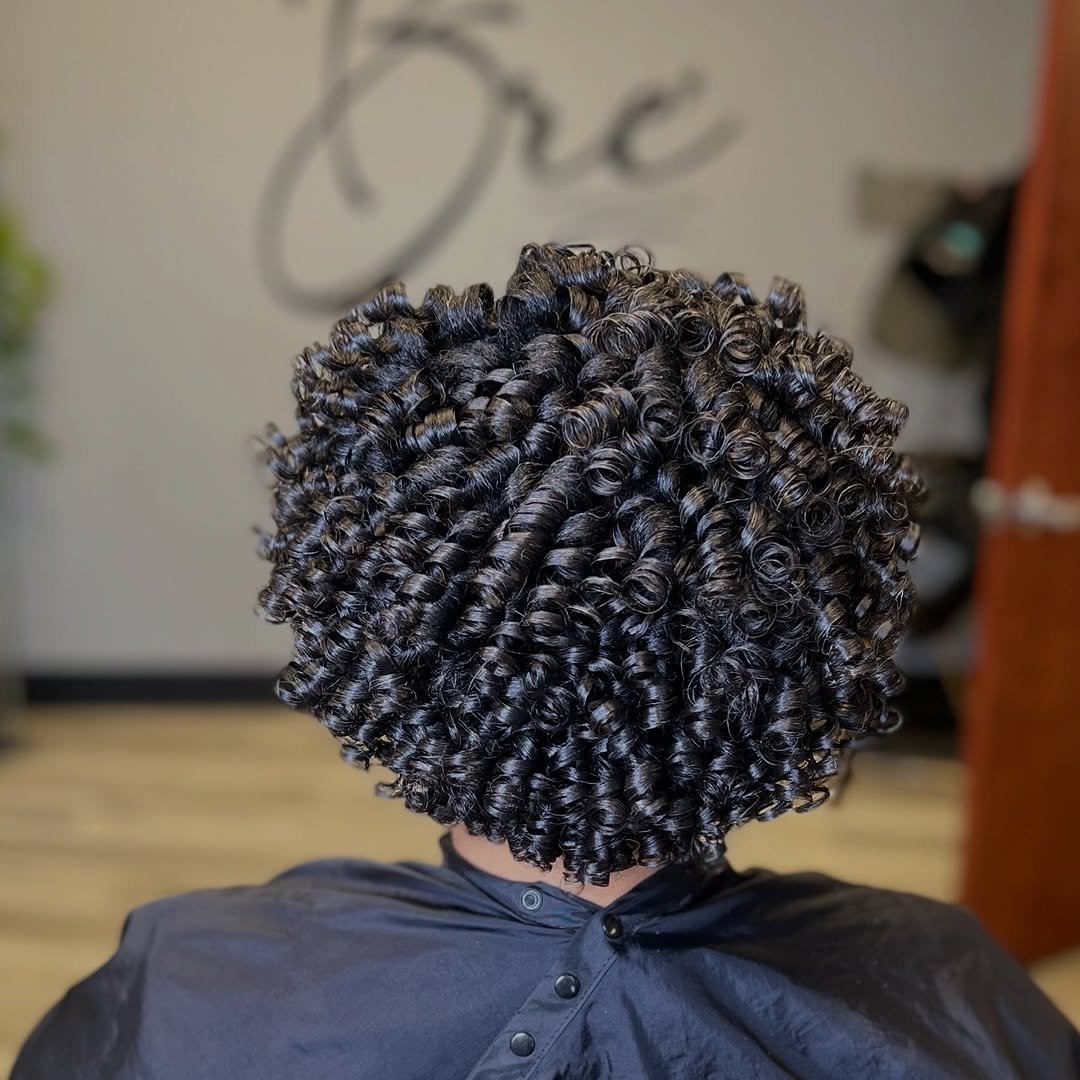Photo by JaBre’ | Indianapolis Hairstylist on April 11, 2026. May be an image of one or more people, hair and text.