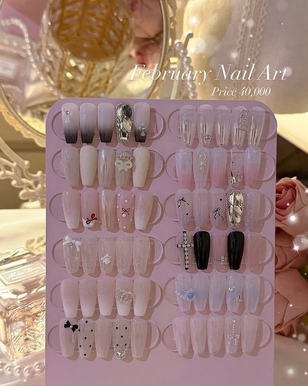 Photo by 수원네일 | 인계동네일 | 화려한네일 | 웨딩네일.심플| CHANAIL 인계점 🤎 on February 01, 2026. May be an image of one or more people, fingernails and text.