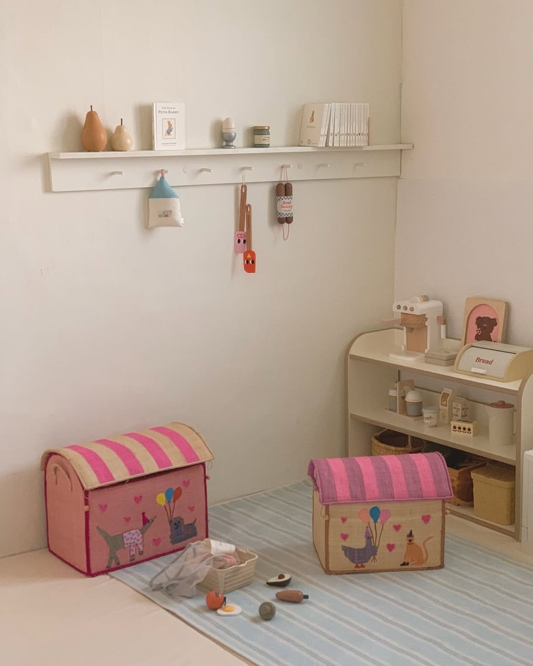 Photo shared by MIJI on January 19, 2026 tagging @yiayiaandfriends_kor. May be an image of shadow box, dollhouse, baby bed, shelf, bunk bed and text.