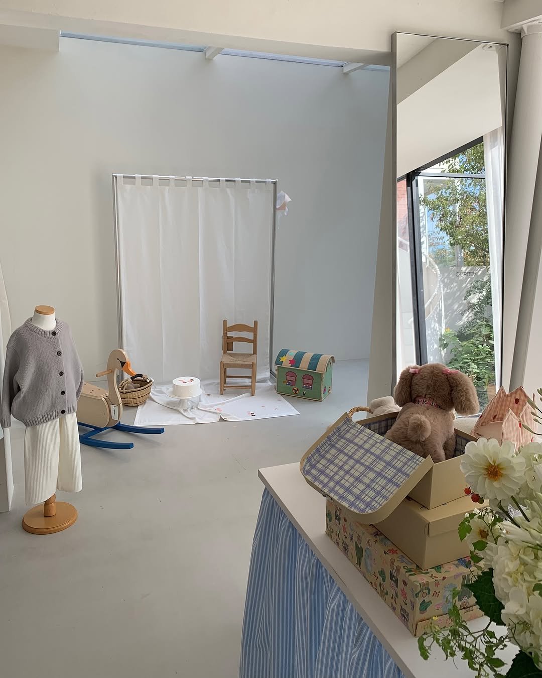 Photo shared by MIJI on October 30, 2025 tagging @ourbev.kr. May be an image of toy, baby bed, indoors and text.